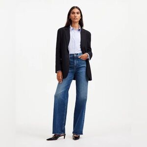 Madewell Vintage High-Rise Wide-Leg Women’s Jeans in Blue